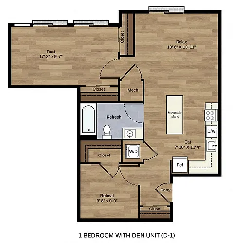 Floor plan D-1