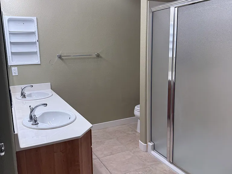 Bathroom one.