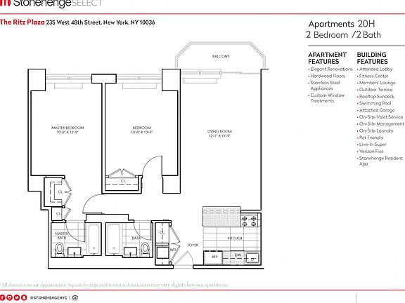 2nd image of 235 W 48th St APT 20H