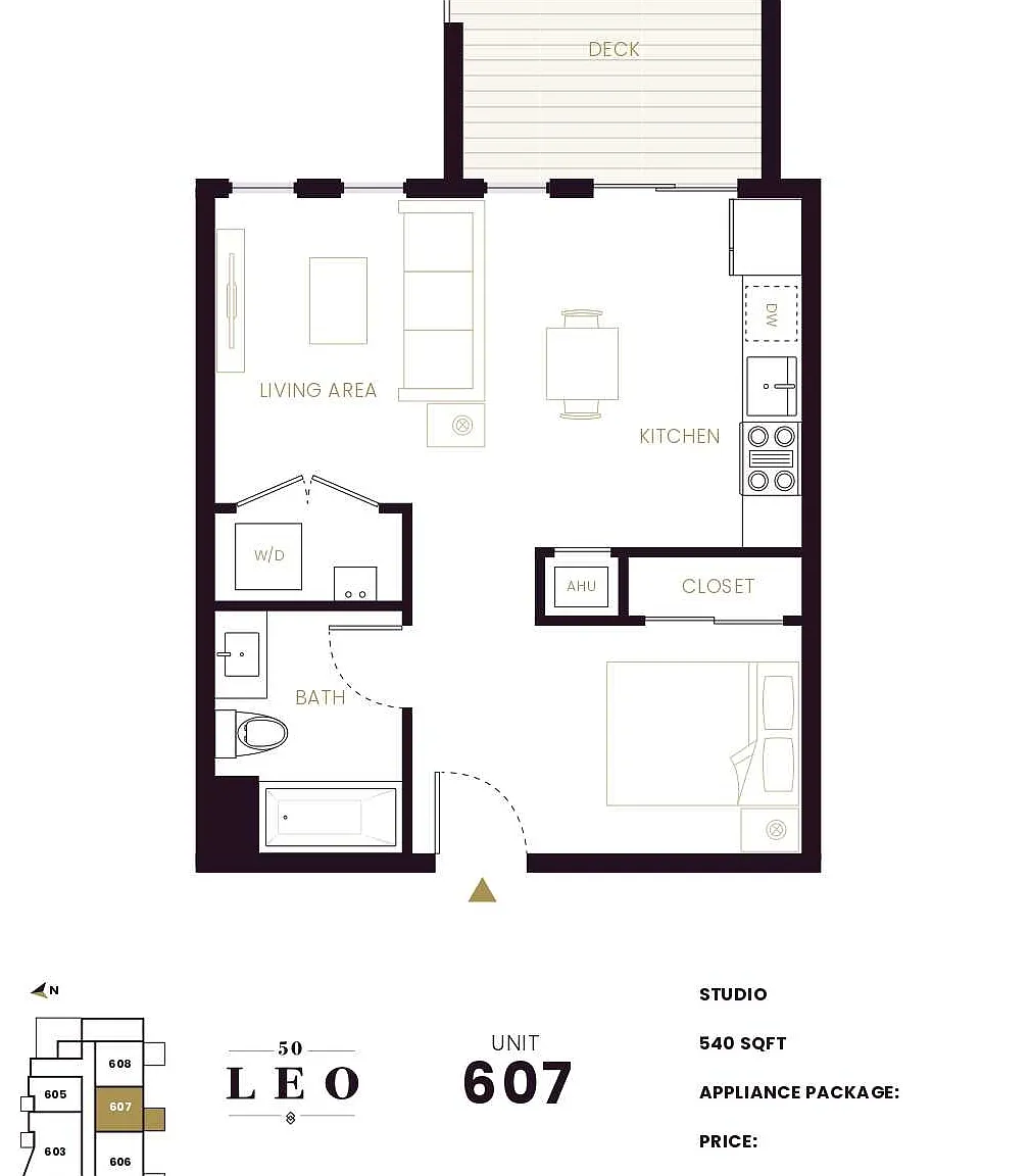 Studio, $4,495 — Photo 2