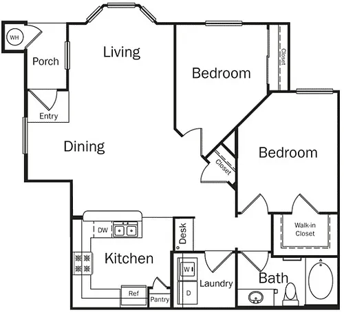 Floor plan Robaix