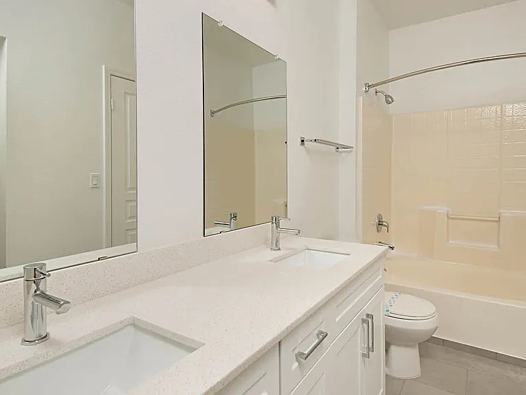 Bathroom with Double Vanity