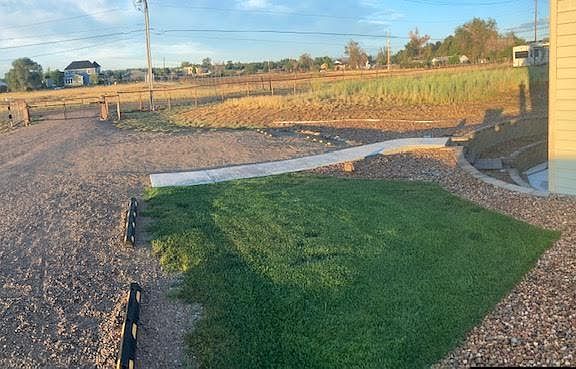 Gate and Parking Area