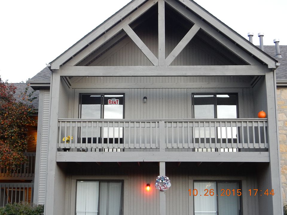 Balcony with door off living room and bed room
