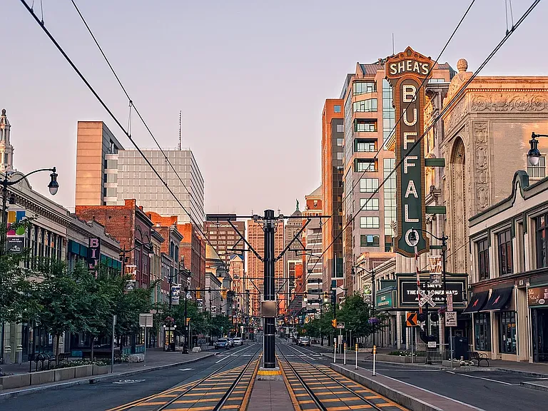 Sidway is the entry to the theatre district.