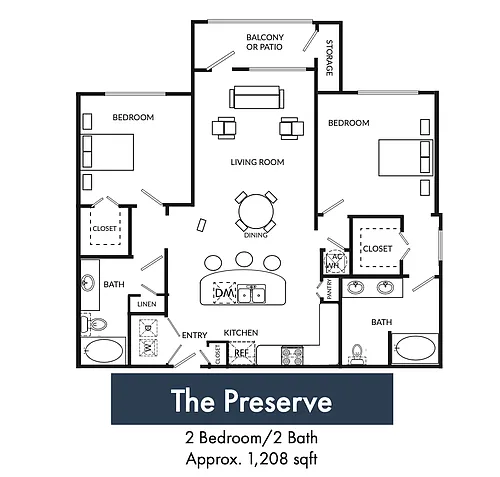 Floor plan The Preserve Classic