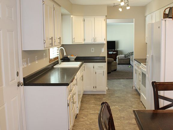 Kitchen from dining area