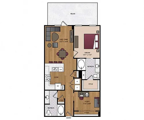 Floor plan 22F1