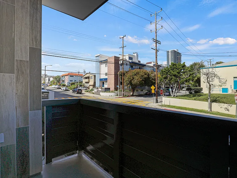 Patio View from Lower Level Unit