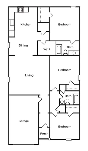 Floor plan The Oxford
