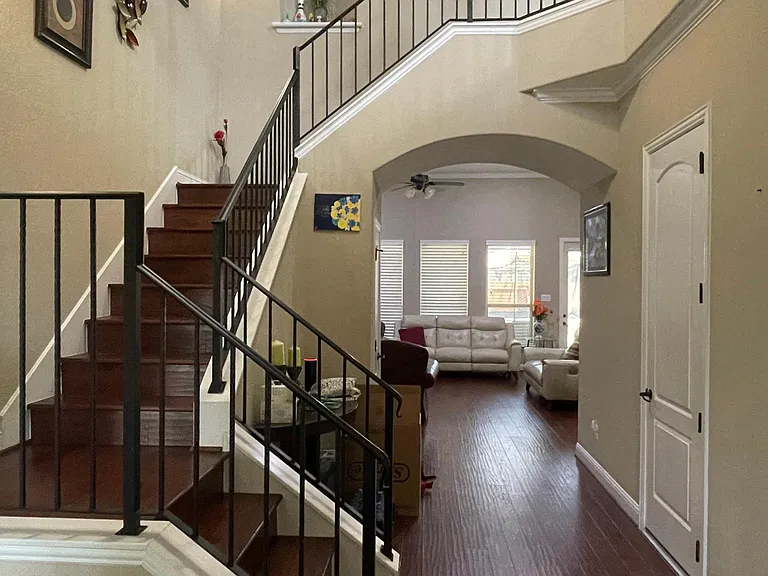 Entrance and stairs