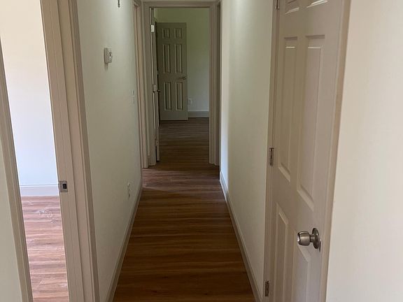 Hallway (door to right is to basement)