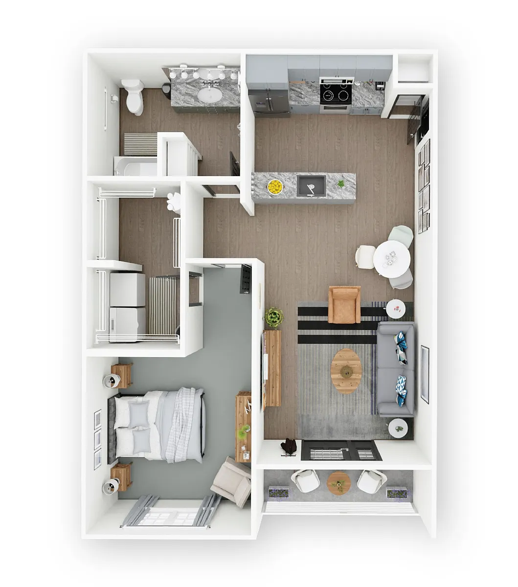 Floor plan The Woodfin