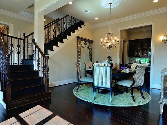 Formal dining and stairwell