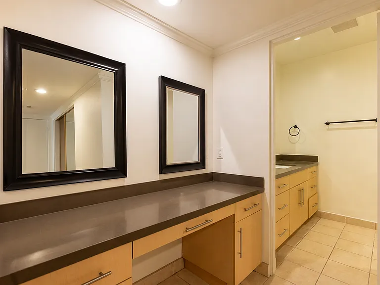 Master bathroom 
Dressing area