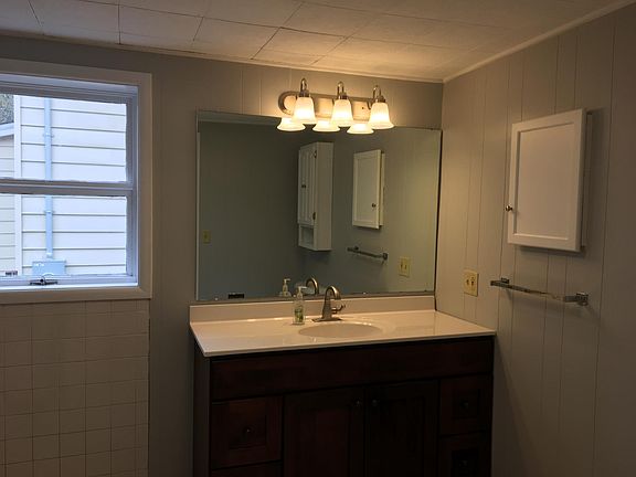 New vanity in the bath