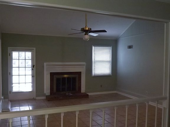View of living room from dining area