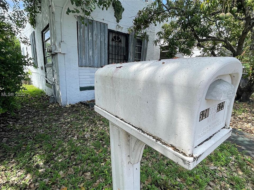 Concrete Mailboxes, Miami, FL. USA