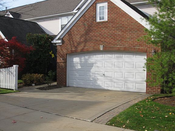 two car garage/storage