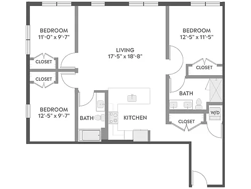 Floor plan D4a