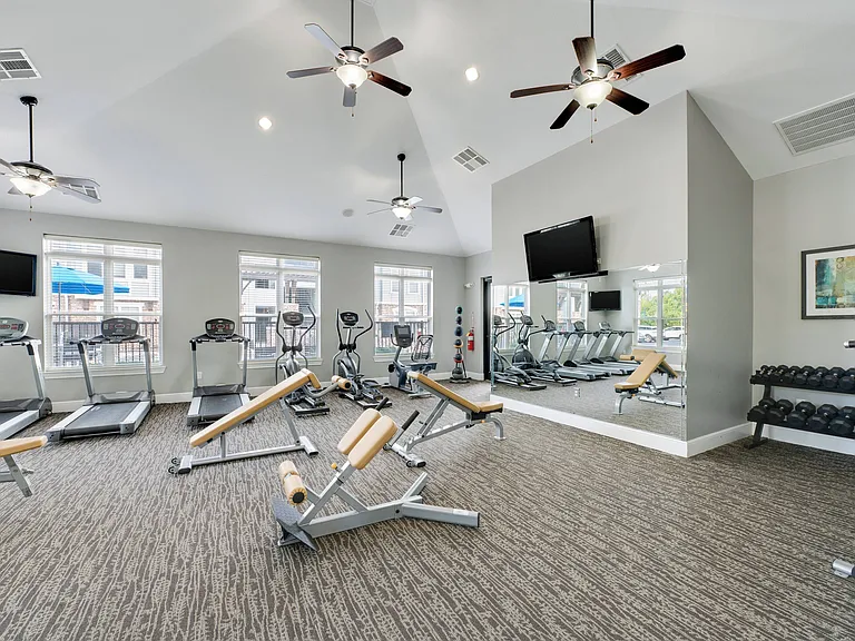 Expansive Fitness Center