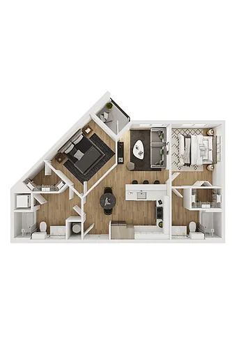 Floor plan B3 - 100% MFI (Eligibility Restrictions Apply)