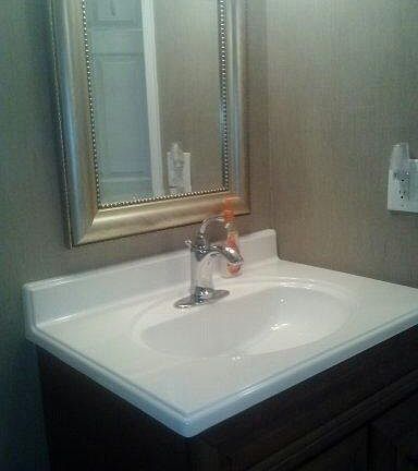 Guest bath vanity