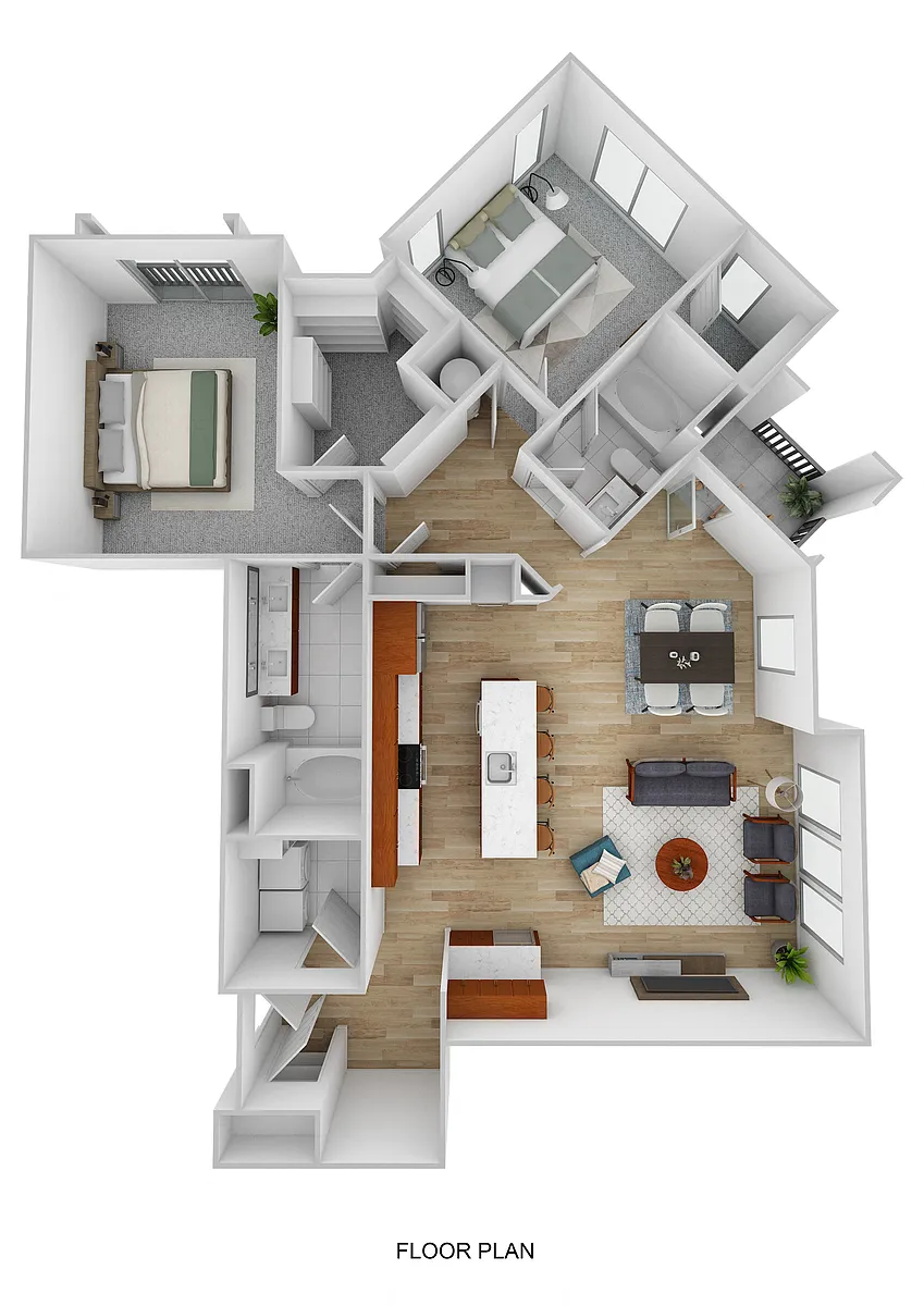 Floor plan B8