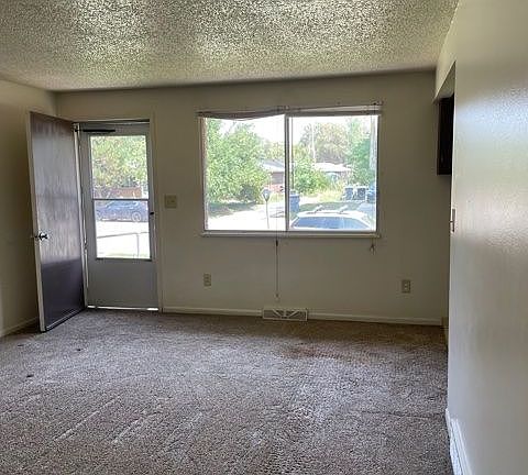 Living room off of kitchen