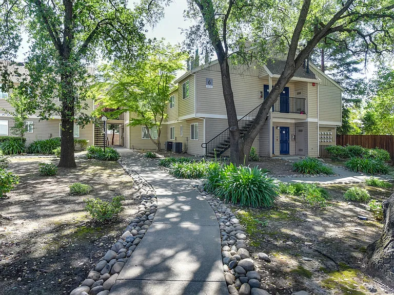 Exterior Walkways with Trees
