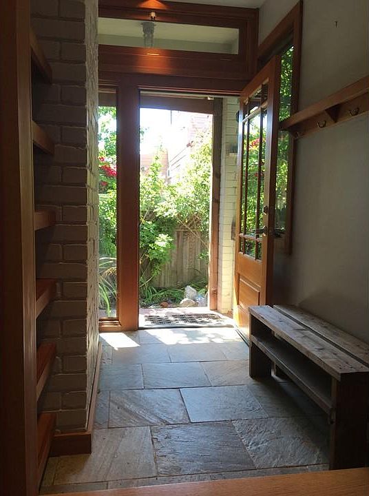 front entrance - view from inside