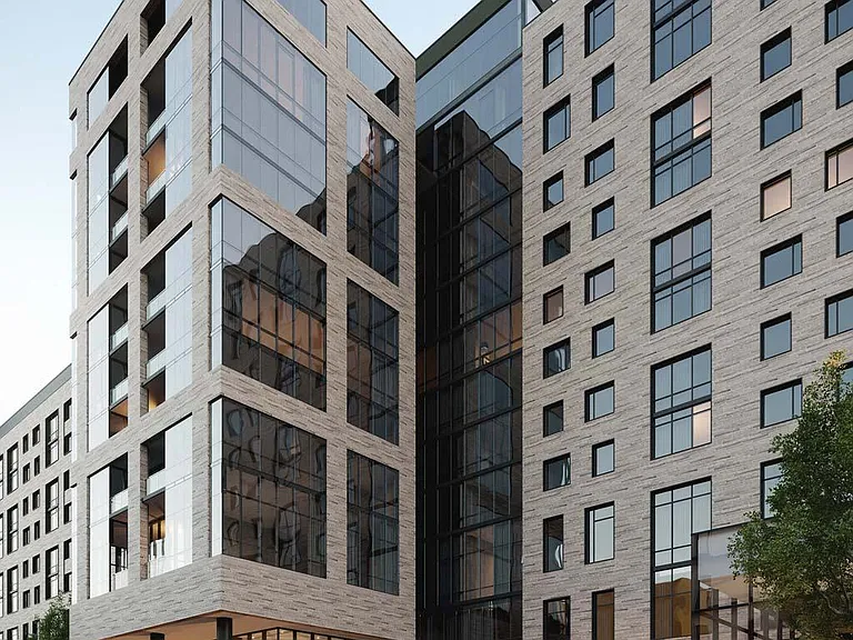Embrace the modern design of the building's exterior, where every detail enhances your lifestyle.