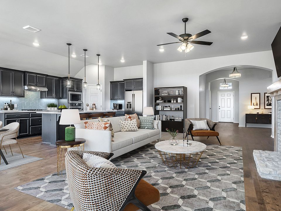 Living Room, Dining Area, Kitchen Foyer