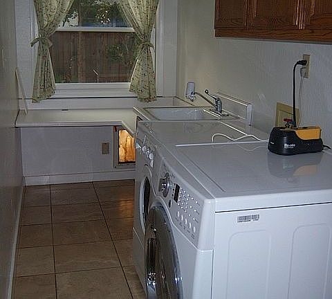 Laundry area