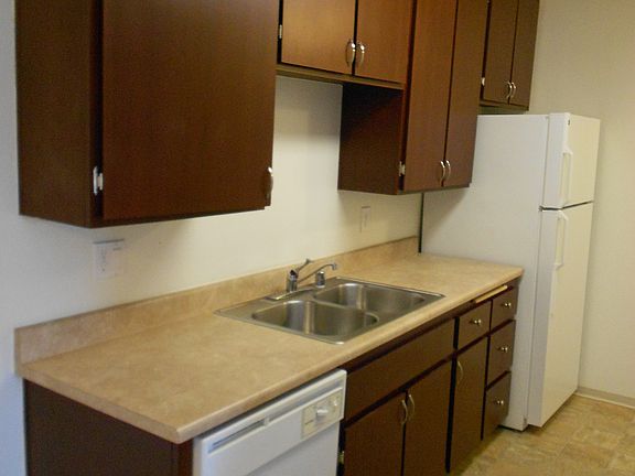 Dishwasher in kitchen