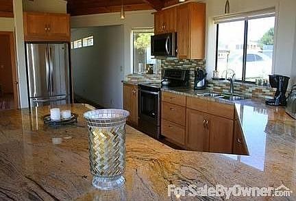 New Stainless and Granite Kitchen