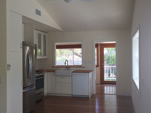 Kitchen with Back View