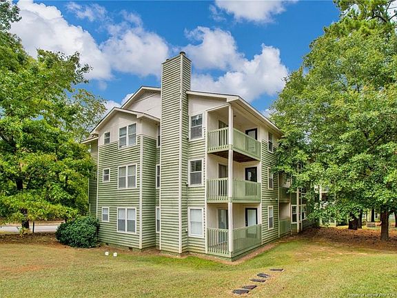 Side view of building with individul balconies