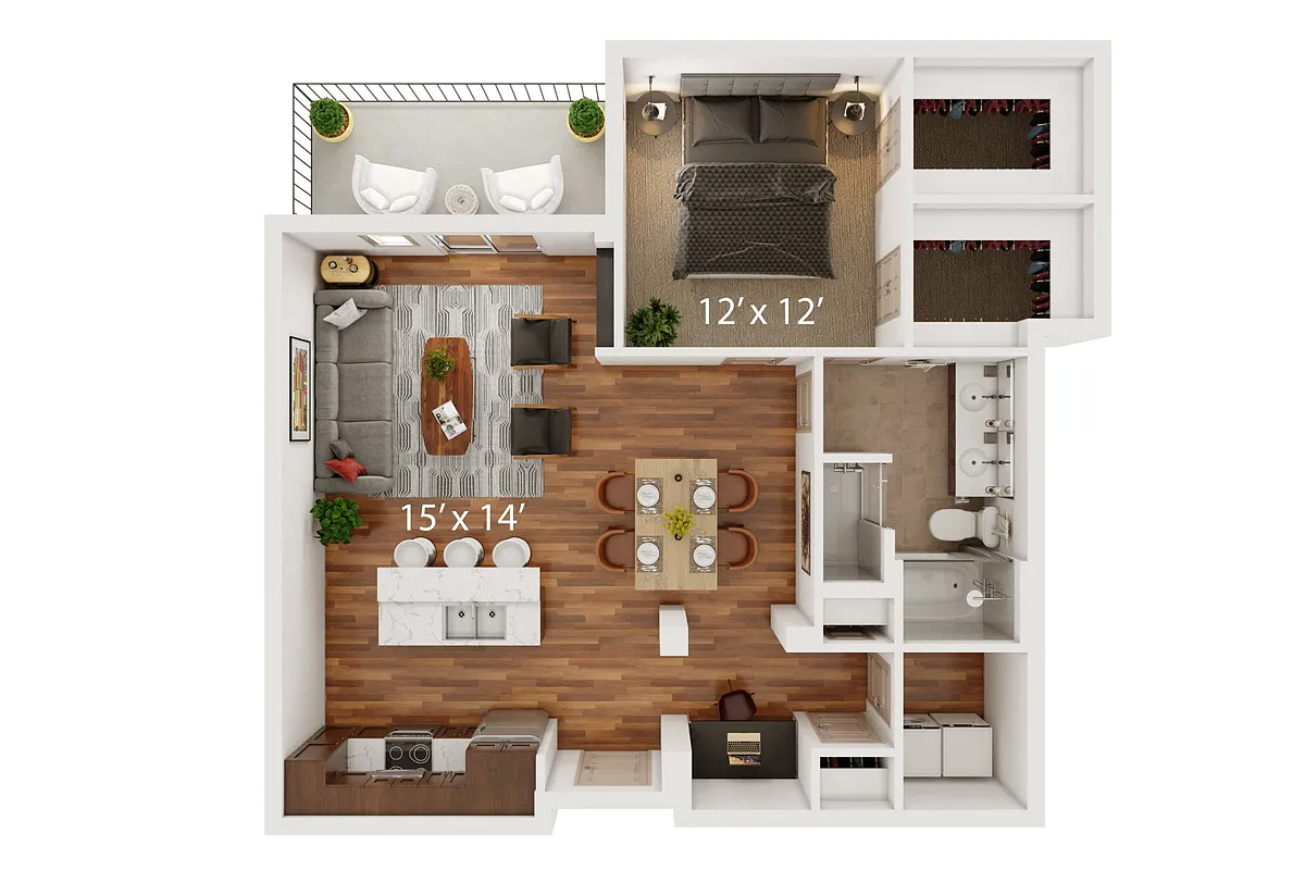 Floor plan F