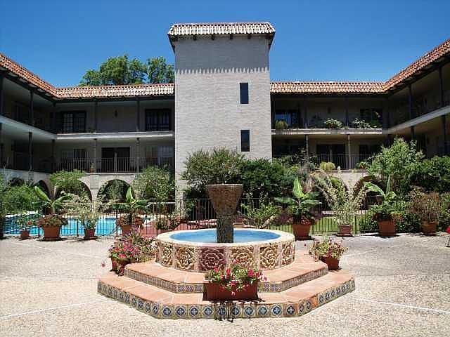 Courtyard and pool