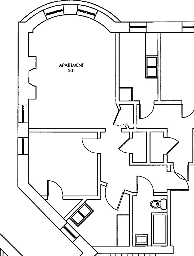 1 bed, 1.0 bath, 625 sqft, $2,500 — Photo 2