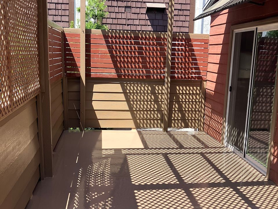 Most recent photo of patio/deck area.