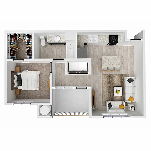 Floor plan Blanca Peak
