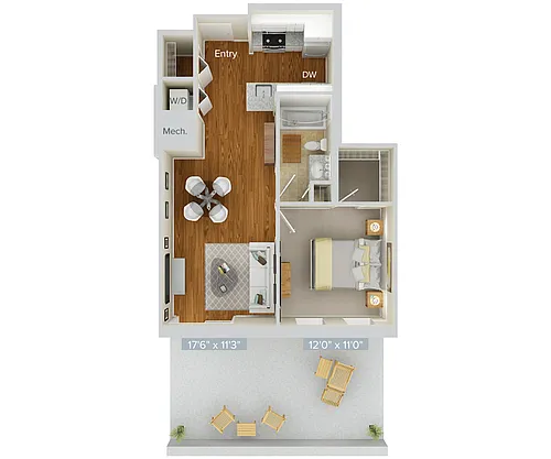 Floor plan A3-660