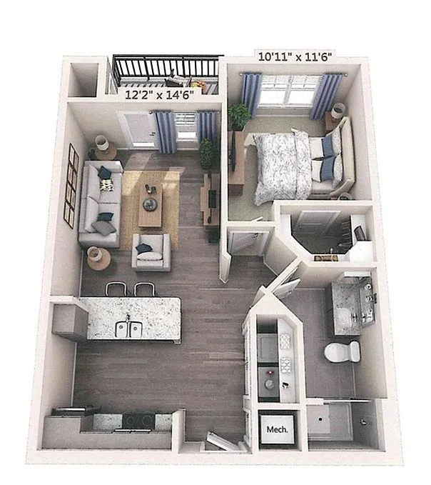 Floor plan A1