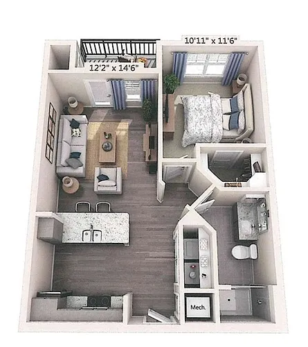 Floor plan A1