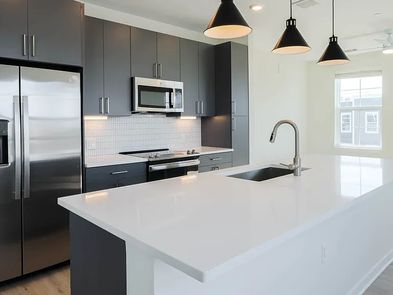 Kitchen with Stainless Steel Appliances