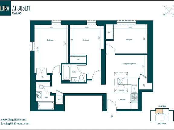 2nd image of 305 E 11th St APT 5G