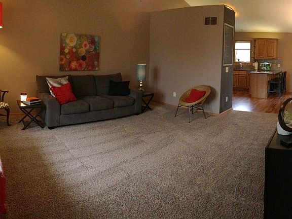 Entry to open concept