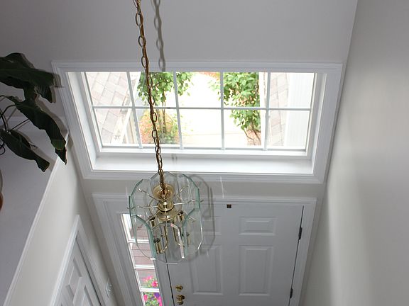 front door open entry way